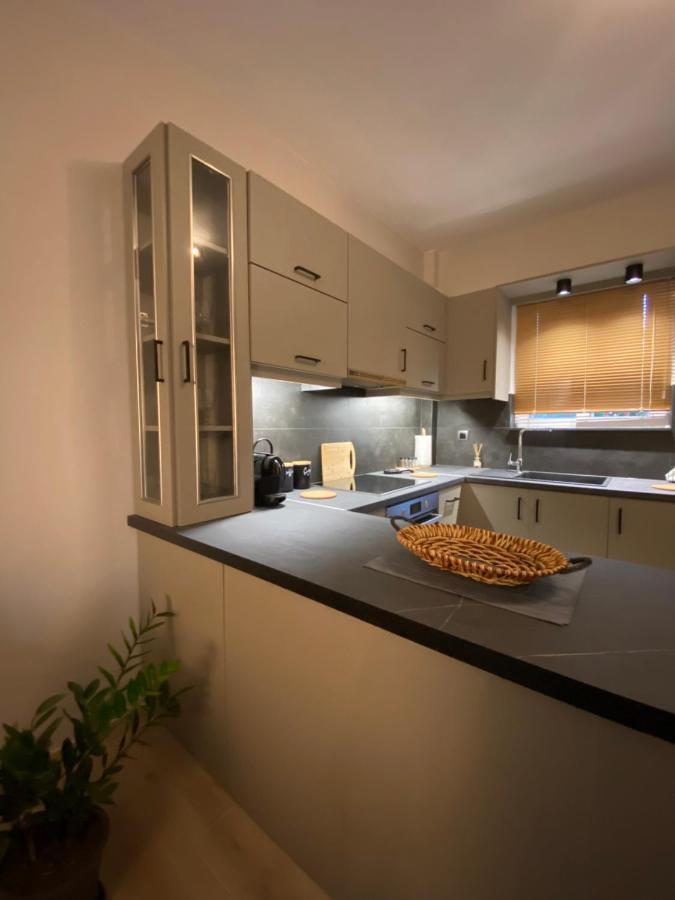 Cozy Flat Elix Apartman Lefkandí Kültér fotó